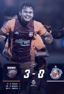 Borneo FC Menggila di Segiri! Pesta Gol Pesut Etam Panaskan Perburuan Juara