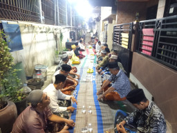 Tasyakuran Selapan Muhammad Elzan Ferdiansyah R. Digelar Khidmat di Simo Prona Jaya