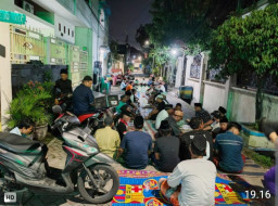 Tahlilan 7 Hari Wafatnya Almarhum Suhadi (Iteng), Keluarga Gelar Doa Bersama