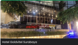 Pria Diduga Melompat dari Atap Hotel Goldvitel Surabaya dan Menimpa Mobil