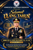 KWI Ucapkan Selamat Ulang Tahun ke-50 kepada Kapolrestabes Surabaya