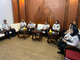 Komitmen Tingkatkan Kinerja, Lapas I Madiun Ikuti Rapat Analisis dan Evaluasi Capaian Kinerja Triwulan I Tahun 2026 Seca