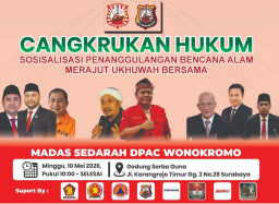 ​Madas Sedarah DPAC Wonokromo Gelar “Cangkrukan Hukum” hingga Sosialisasi Bencana demi Pererat Silaturahmi Berita kasus
