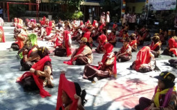SDN Ketabang I Surabaya Gelar Ujian Pramuka Siaga Garuda dengan Khidmat