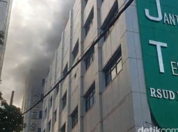 Deretan Kebakaran di RSUD dr Soetomo, Terbaru Gedung PPJT