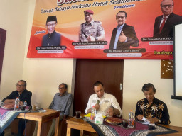 Sinau Bareng Lawan Narkoba, Polisi dan Pegiat Rehabilitasi Tekankan Jurnalisme Profesional