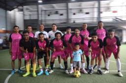 Team Futsal Kaum Bapak Gereja Pondok Kemenangan Bali Tunjukkan Kebersamaan di Denpasar