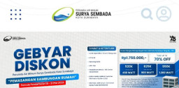 Gebyar Diskon Pemasangan Sambungan Rumah PAM Surya Sembada Surabaya