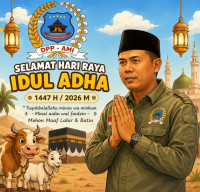DPP - AMI Ucapkan Selamat Hari Raya Idul Adha 1447 H / 2026 M