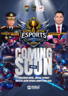 *Sambut Hari Bhayangkara ke - 80 Polda Jatim Gelar Turnamen Esport untuk Umum Total Hadiah Rp.50 Juta*