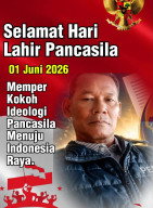 Pimpinan Redaksi Beritakasus.com Ucapkan Selamat Hari Lahir Pancasila 1 Juni 2026