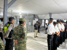 Rutan Klas IIB Sampang Gelar Penggeledahan Gabungan Bersama TNI-Polri, Tegaskan Komitmen Zero HALINAR