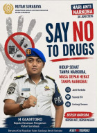 Perang Total Lawan Narkoba! Kasat Rutan Medaeng Henky Giantoro Tegaskan Warga Binaan Harus Bersih Dan Kembal Jadi Pribad