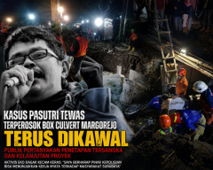 Kasus Pasutri Tewas Terperosok Box Culvert Margorejo Terus Dikawal, Publik Pertanyakan Penetapan Tersangka dan Kelanjuta