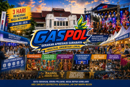 GASPOL Tiga Hari Mengubah Masa Depan! Festival Budaya, Bursa Kerja dan UMKM Targetkan 10.000 Pengunjung