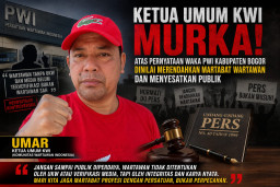 Ketua Umum KWI Murka Atas Pernyataan Waka PWI Kabupaten Bogor Dinilai Merendahkan Martabat Wartawan dan Menyesatkan Publ