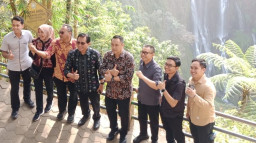 Rombongan Kemendagri Tinjau Pengelolaan Sampah, di Kabupaten Lumajang