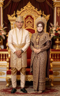 Momen Bahagia Keluarga Moch Rokib, SH Warnai Pernikahan Putri Tercinta Alila Permata Devi dengan Mch Sudi