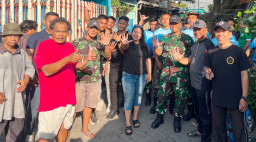 TNI AD Bersama Rakyat Wujudkan Ketahanan Wilayah yang Tangguh Melalui Karya Bakti Yonif 500/Sikatan