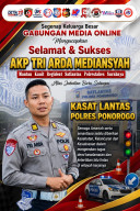 Gabungan Media Online Ucapkan Selamat dan Sukses kepada AKP Tri Arda Mediansyah atas Jabatan Baru sebagai Kasat Lantas