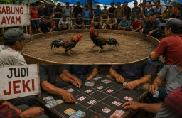 Warga Minta Aparat Bertindak Diduga Ada Aktivitas Sabung Ayam dan Cap Jeki di Desa Srigading, 