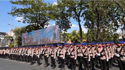 Puncak Peringatan Hari Juang Polri 2026 Digelar di Monumen Polisi Istimewa Surabaya