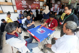 64 Jurnalis Ikuti Turnamen Domino Kemerdekaan 2026 di Surabaya