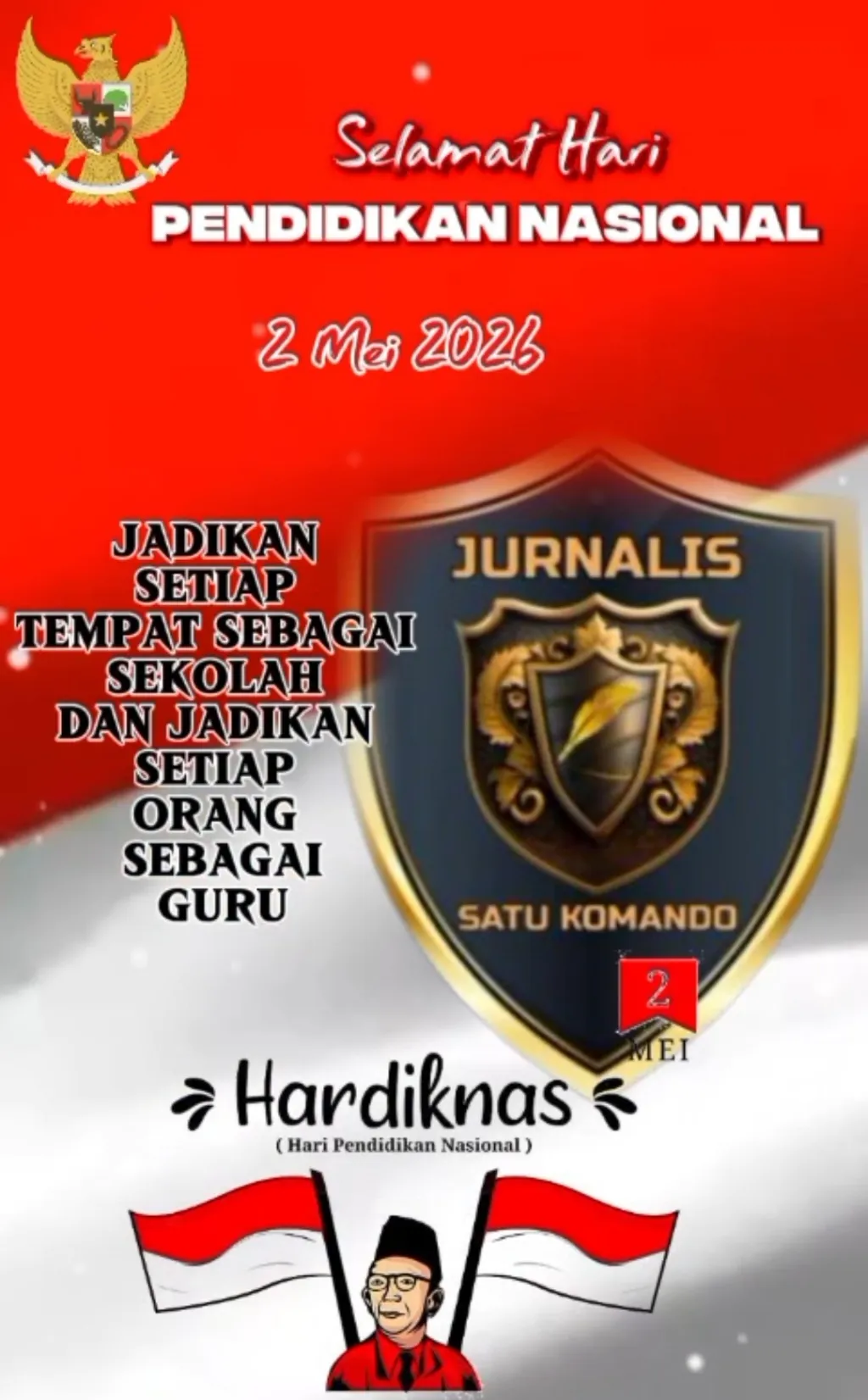 Ketua Jaskom Hengki Siswoyo Shifu Ucapkan Selamat Hari Pendidikan Nasional 2026