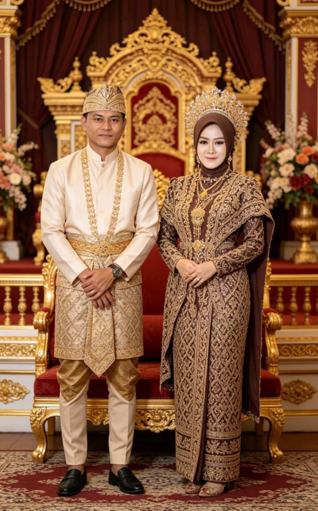 Momen Bahagia Keluarga Moch Rokib, SH Warnai Pernikahan Putri Tercinta Alila Permata Devi dengan Mch Sudi