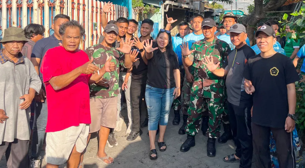 TNI AD Bersama Rakyat Wujudkan Ketahanan Wilayah yang Tangguh Melalui Karya Bakti Yonif 500/Sikatan