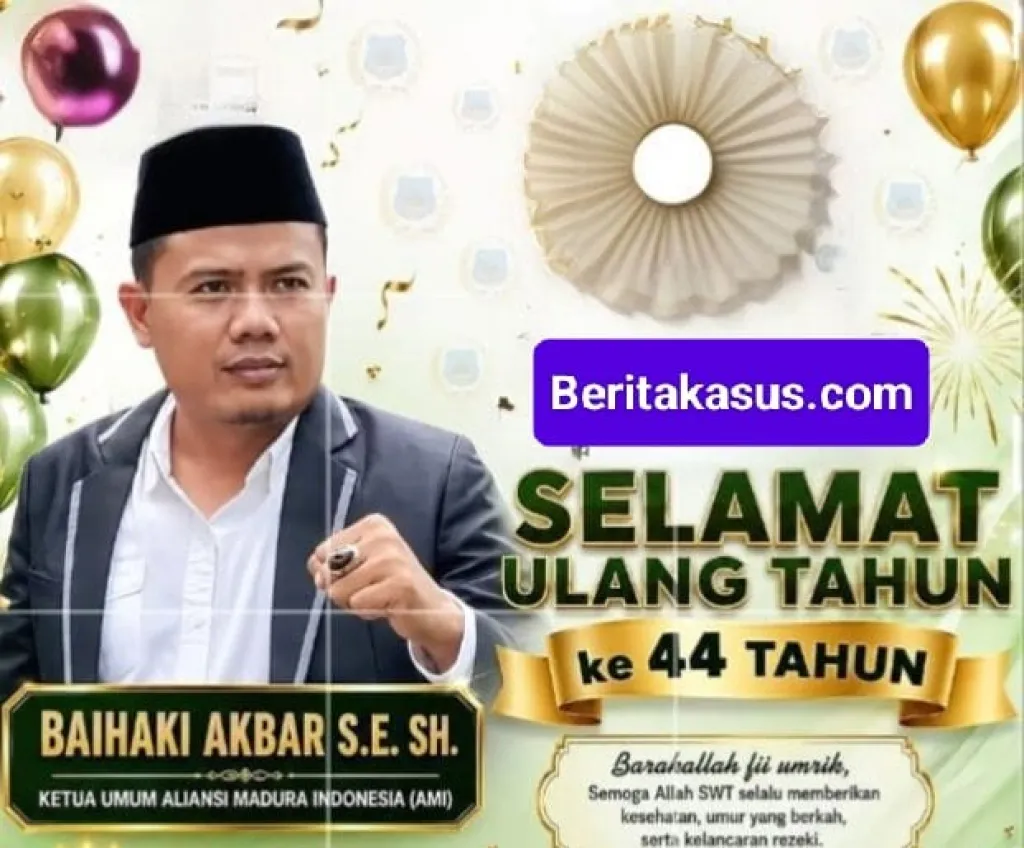 Keluarga Besar Beritakasus.com Ucapkan Selamat HUT ke-44 Baihaki Akbar, Doakan Istiqamah Perjuangkan Kebenaran