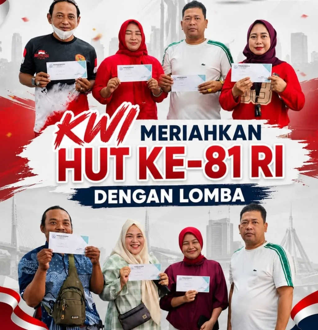 Semarak HUT RI ke-81, 12 Media Gelar Lomba Domino Antarjurnalis
