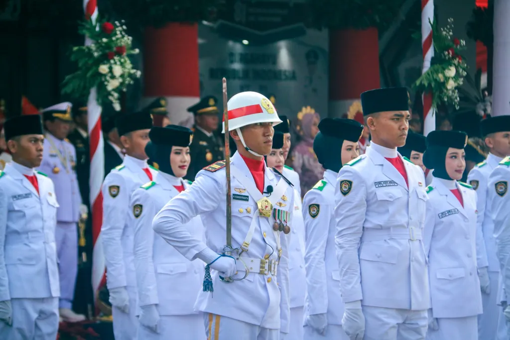 Letda Inf Muhammad Fedriko Pradipta Dipercaya Jadi Komandan Paskibraka HUT RI ke-81 di Grahadi
