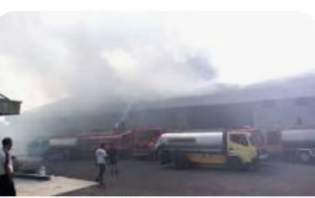 Usai Libur Dua Hari, Pabrik Mi di Mojokerto Terbakar, Ruang Produksi Rusak Parah