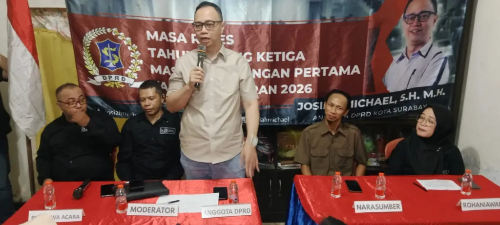 Reses di Warugunung, Josiah Michael Serap Aspirasi Warga dan Catat Tiga Persoalan Jadi PR