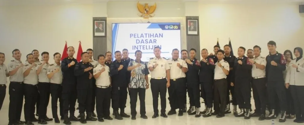 Perkuat Deteksi Dini Gangguan Keamanan, Rutan Kelas I Surabaya Gandeng Polsek Waru Bekali Petugas Fungsi Intelijen
