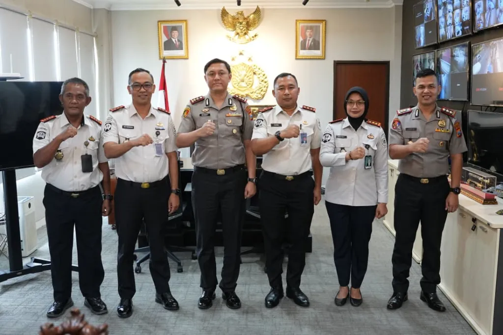 Perkuat Sinergitas Kemenimipas-Polri, Karutan Surabaya Bertemu dengan Kapolresta Sidoarjo