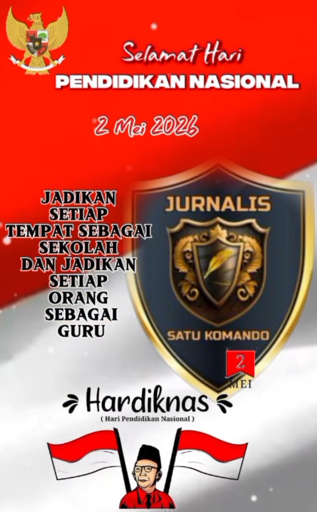 Ketua Jaskom Hengki Siswoyo Shifu Ucapkan Selamat Hari Pendidikan Nasional 2026