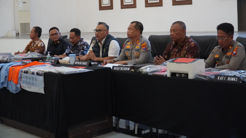Markas Scamming Internasional Diungkap Polrestabes Surabaya , 44 Orang Diamankan
