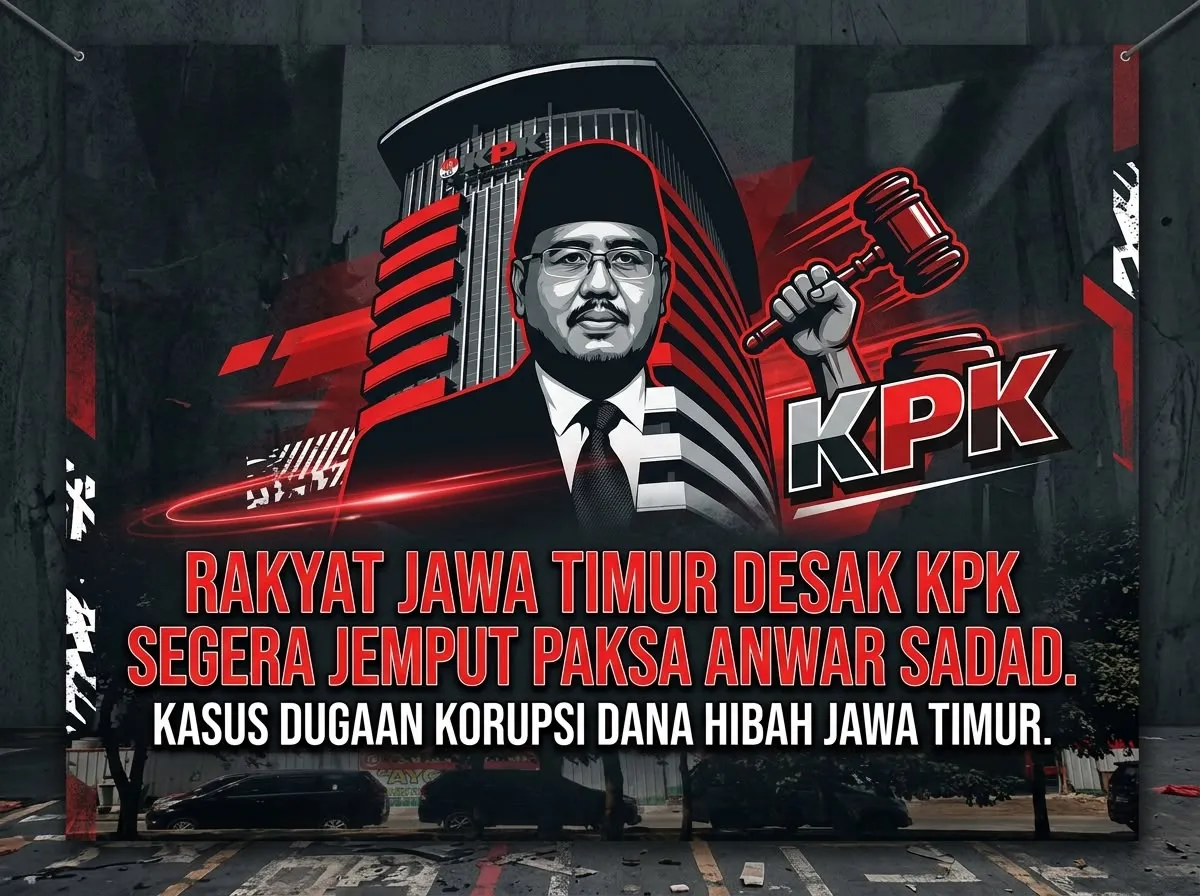 Sebulan Anwar Sadad Tak Kunjung Dipanggil Ulang, KPK Didesak TegasnHukum Jangan Tumpul di Hadapan Elite