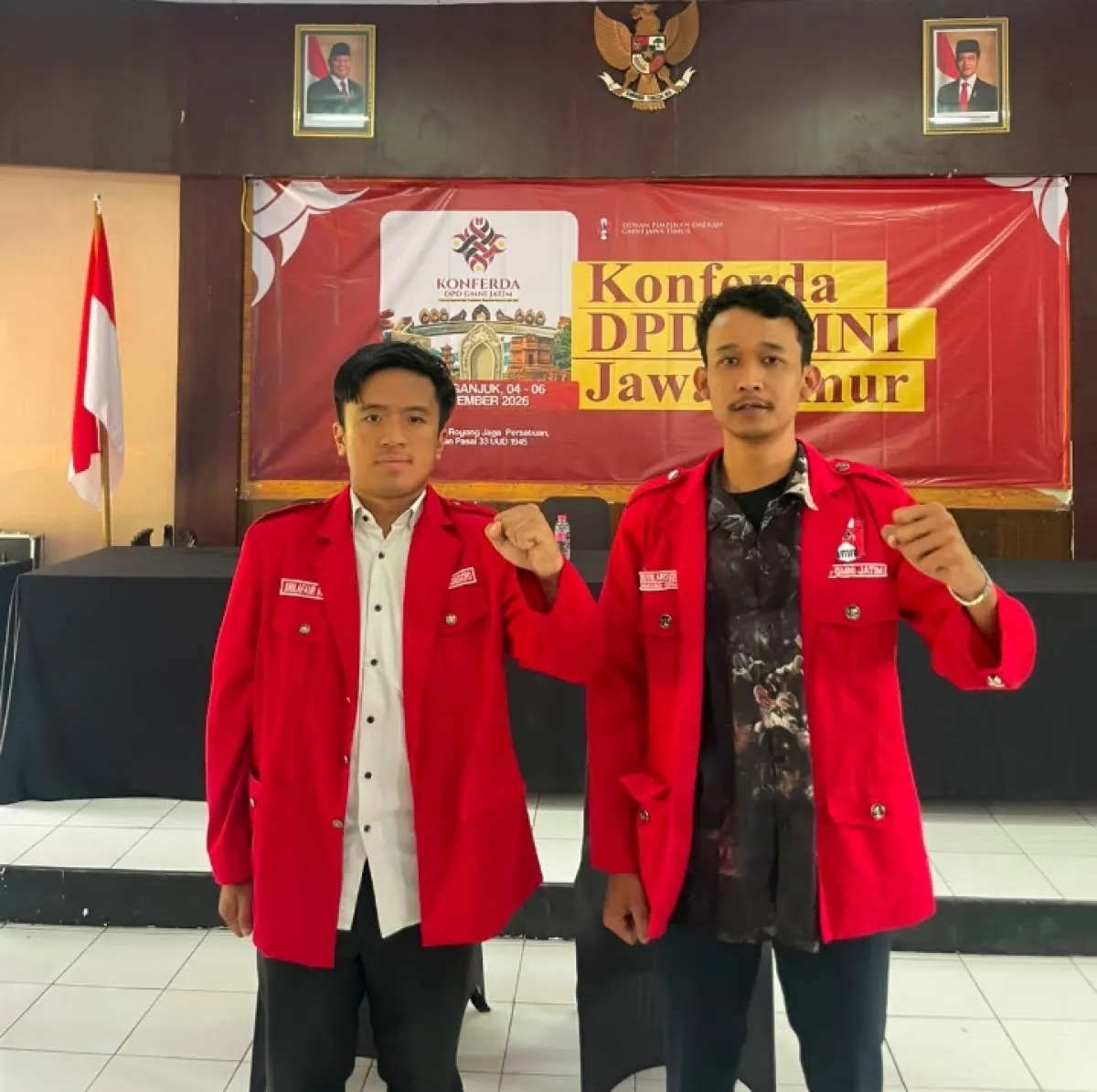 Kelvin Arisudin dan Michael Purnomo Terpilih Pimpin DPD GMNI Jawa Timur, Raih Dukungan 23 Cabang