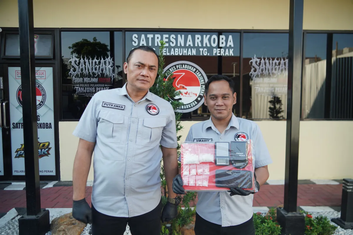 Operasi Senyap Satresnarkoba Tanjung Perak di Kenjeran, 65,51 Gram Sabu Disita, Bandar ADT Diburu