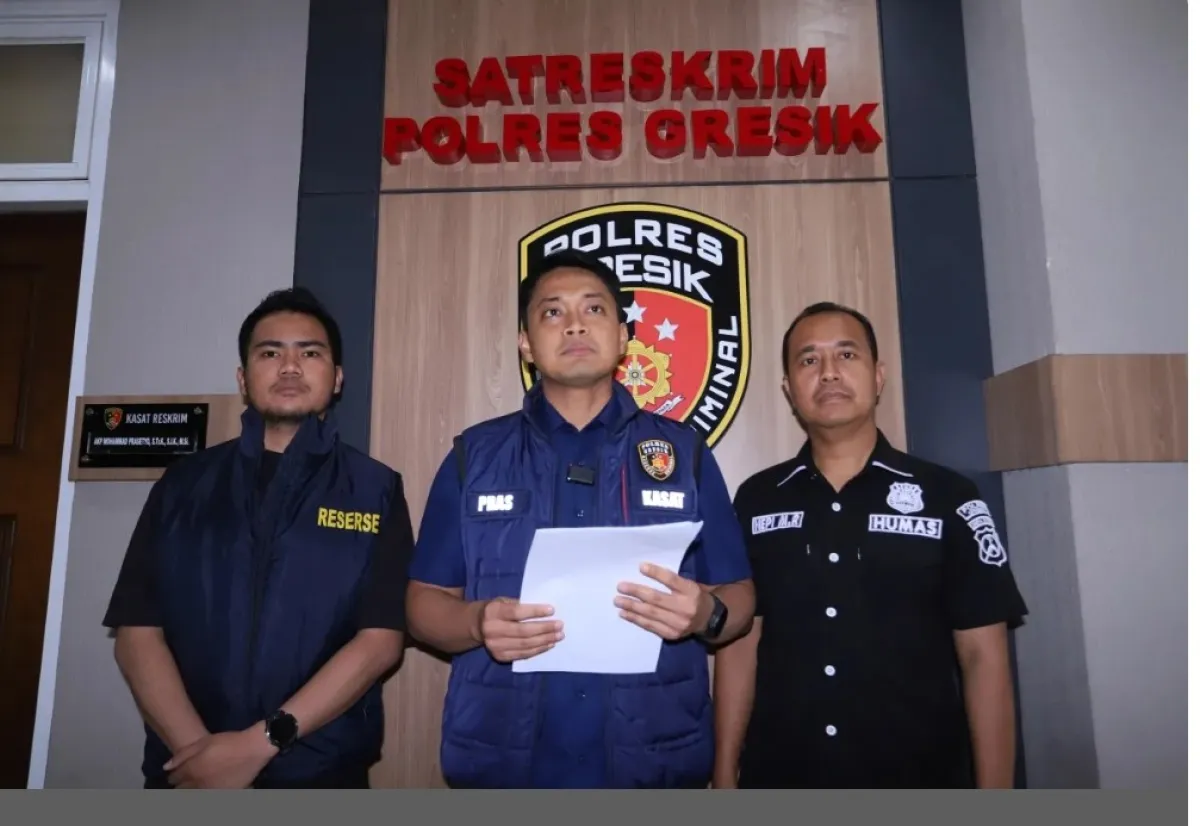 Motor Raib Saat Latihan Paskibra, Tim Gabungan Polres Gresik Ringkus Dua Terduga Curanmor