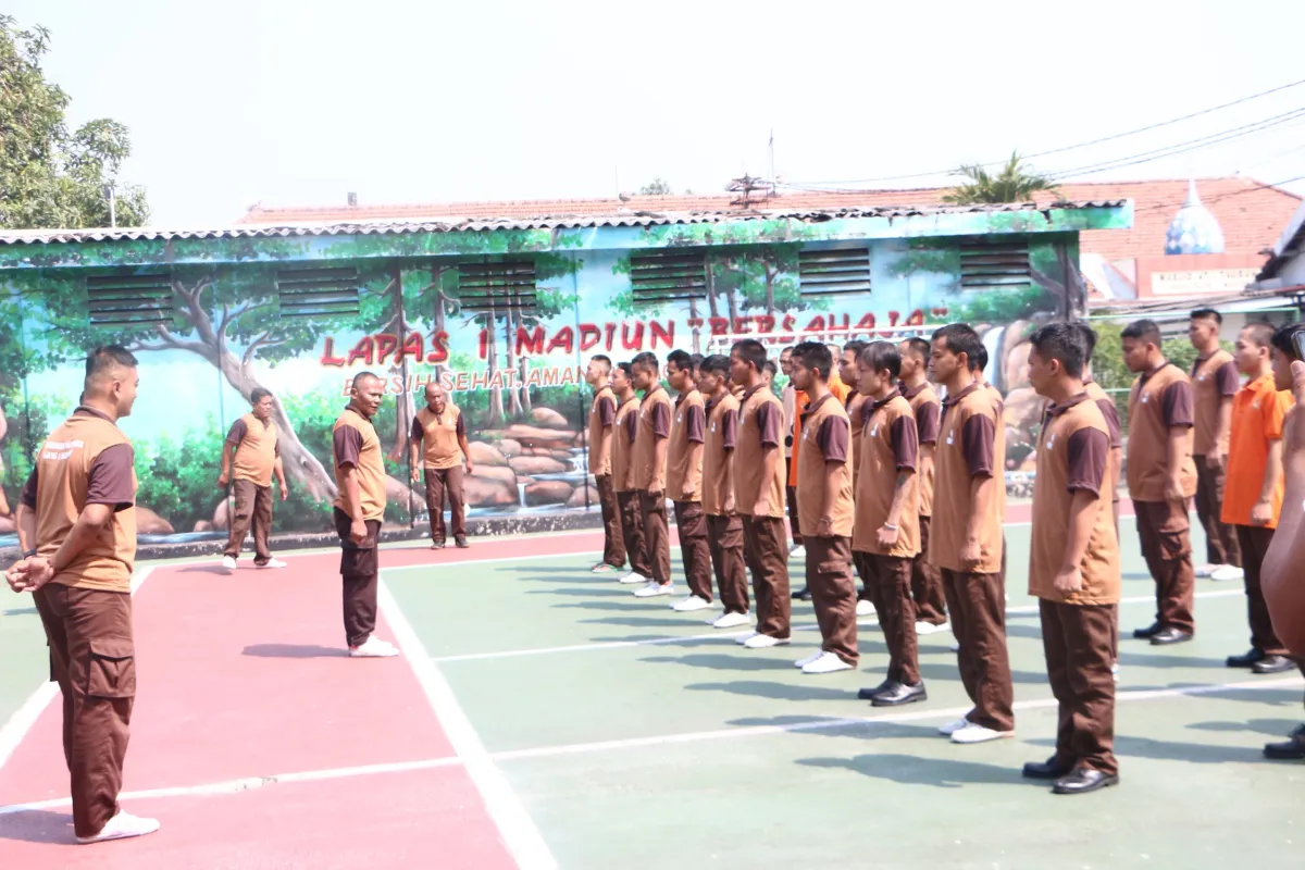 Berita Lapas Kelas I Madiun Tumbuhkan Karakter Positif, Lapas Kelas I Madiun Perkuat Pembinaan WBP melalui Kegiatan